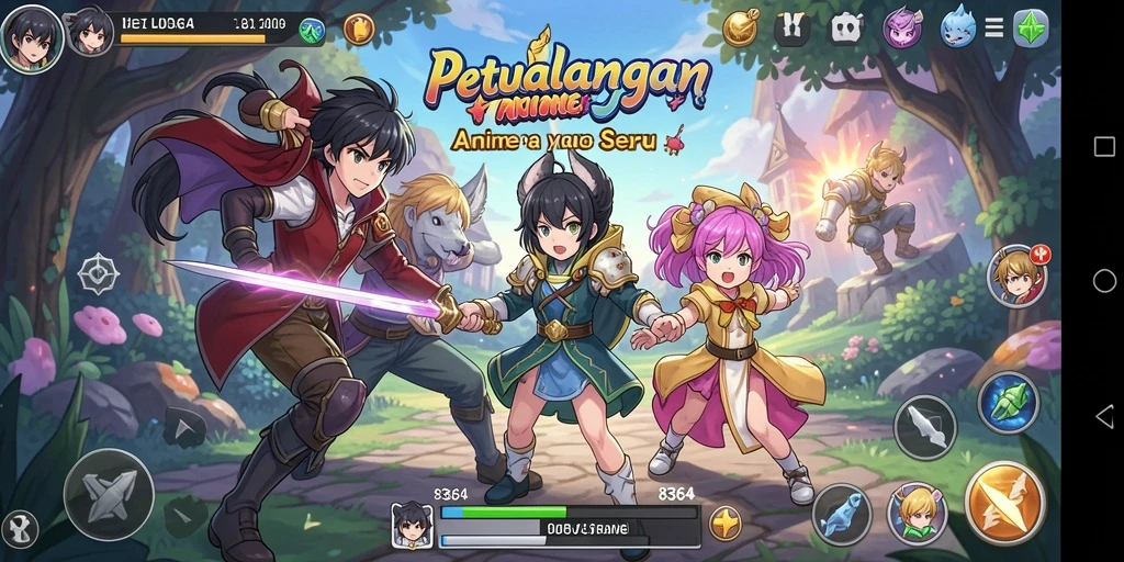 Gameplay yang menarik dan grafis memukau dari 8364.