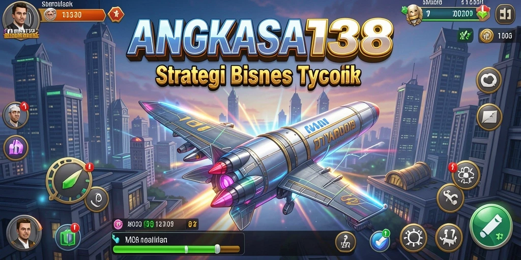 Tampilan gameplay ANGKASA138 dengan elemen Tycoon yang menarik.