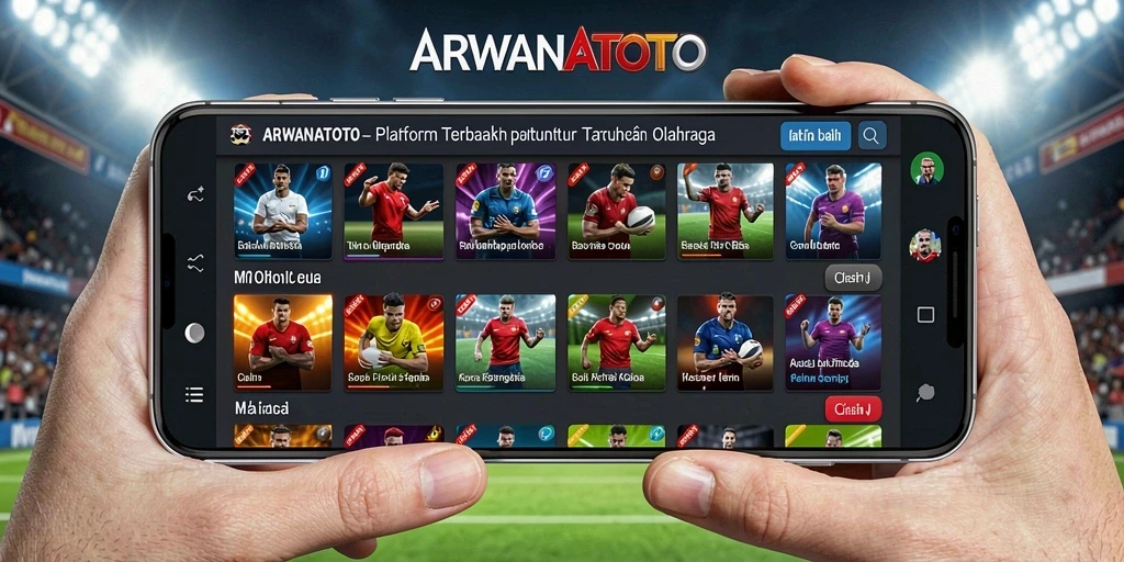 Tampilan gameplay ARWANATOTO dengan antarmuka yang menarik.