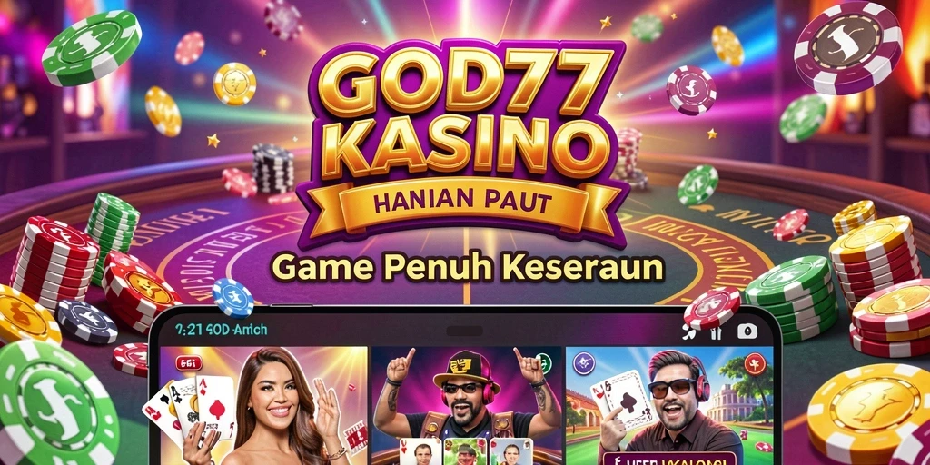 Screenshot gameplay GOD77 menampilkan suasana Kasino yang mendebarkan.