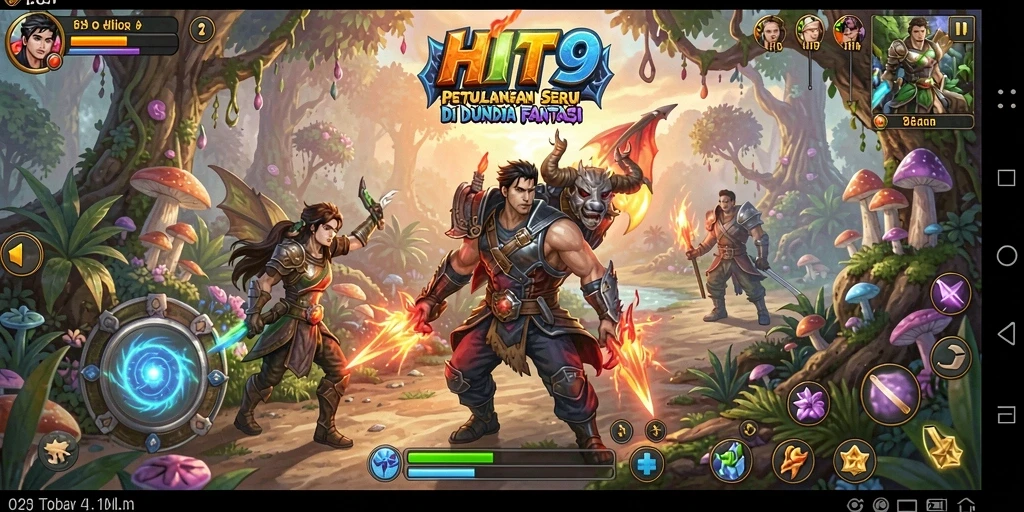 Menampilkan gameplay seru HIT9 dengan grafis yang menarik.