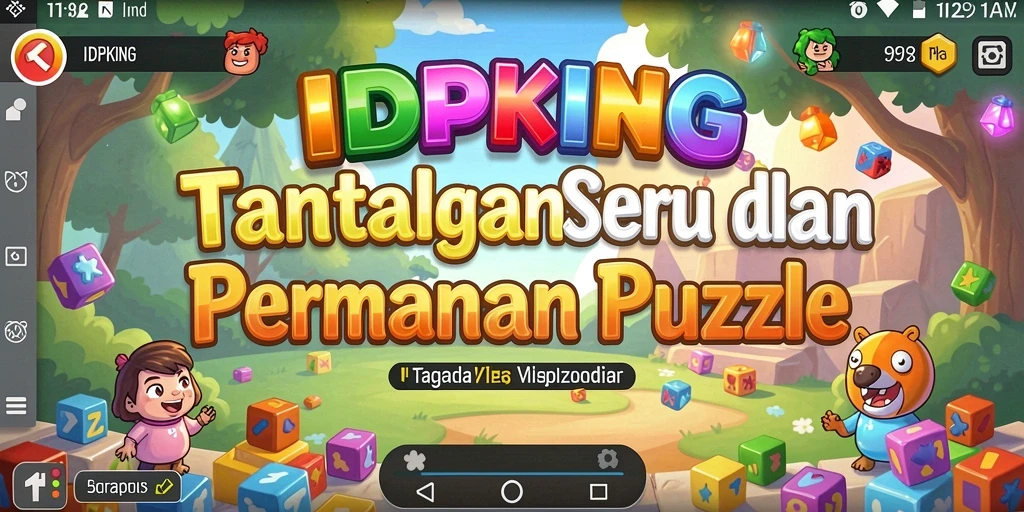 Screenshot gameplay menunjukkan tantangan puzzle yang seru dan menarik.