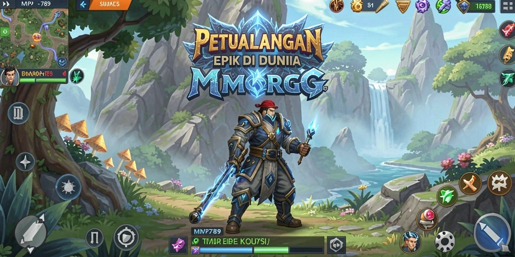 Tampilan gameplay memukau dari MVP789 yang penuh aksi dan petualangan.