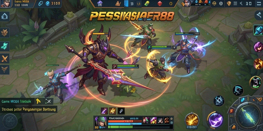 Tampilan gameplay PESIAR88 yang seru dan memukau.